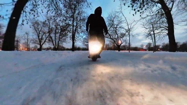 Почему продав не страшен на Моноколесе! В данном видео не Продав, а "Продав"! Провал колеса в снег смотреть онлайн