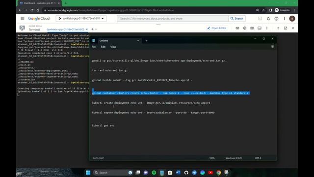 Build and Deploy a Docker Image to a Kubernetes Cluster || GSP304 смотреть онлайн