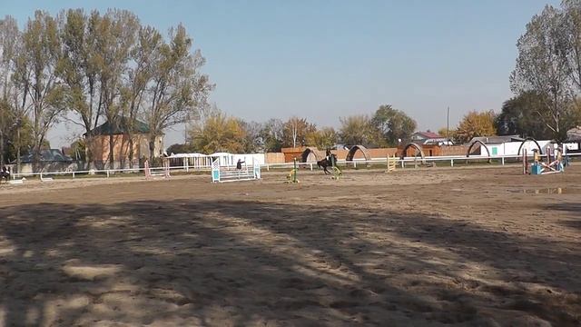 Чайжунусова Жаннет и Арония, 80 см. с Перепрыжкой, 1 место, КСК "Тулпар-Алматы", Алматы, 15.10.2021 смотреть онлайн