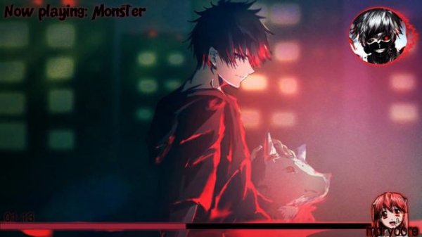 Nightcore - Monster (Meg and Dia / Male Cover) Lyrics