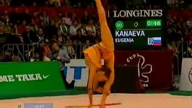Evgeniya Kanaeva (RUS) - Hoop EF @ Deriugina Cup 2008 смотреть онлайн