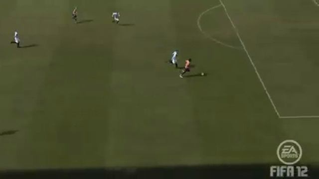 FIFA 12 - Clayton Donaldson scores from tight angle смотреть онлайн