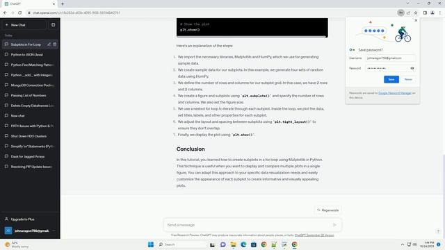 Subplots in forloop do not appear in Python смотреть онлайн