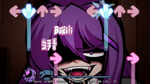 Friday Night Funkin' Monika + Doki Doki Takeover BAD ENDING (FNF Mod) (VS Doki Doki Literature Club смотреть онлайн