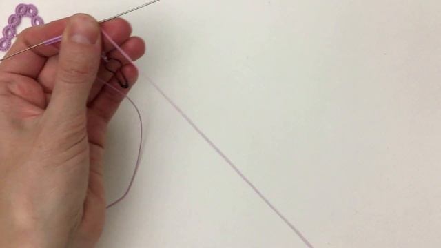 Needle tatting. Letter "A". Alphabet / Фриволите иглой. Буква "A". Алфавит смотреть онлайн