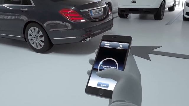 2018 W222 NEW Mercedes Benz S-Class Facelift - Remote Parking Assist Into Narrow Parking Spaces