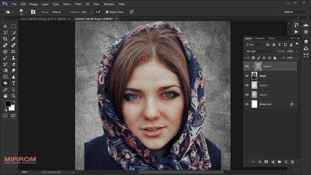 Create a Abstract Vintage Art Poster Design In Photoshop смотреть онлайн
