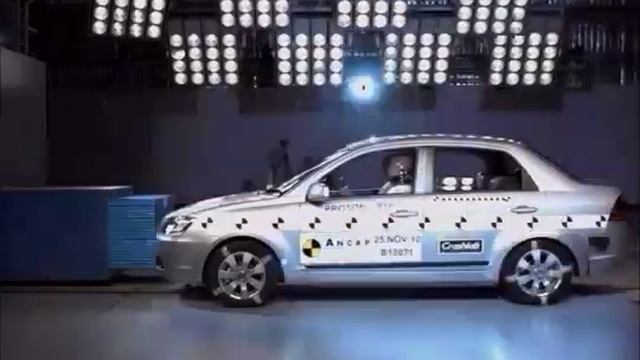 Proton Saga FL Crash Test смотреть онлайн