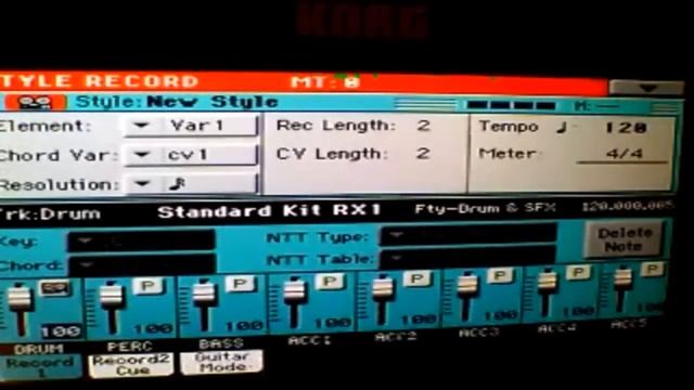 Создание стиля KORG серии PA с нуля (STYLE FOR KORG)(Урок 1)(KORG PA600)