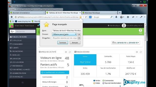 Installer PrestaShop 1.6 sur Windows - Part 2 смотреть онлайн