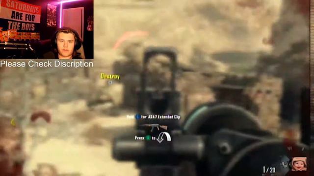 Call Of Duty Black Ops 2 Campaign Part 1!!!! (Brett Miller Live) смотреть онлайн