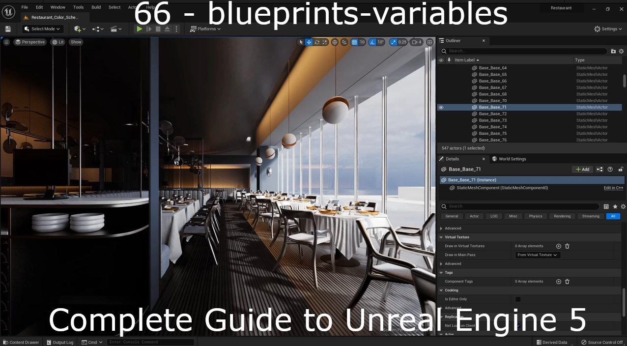 66 - Blueprints-variables
