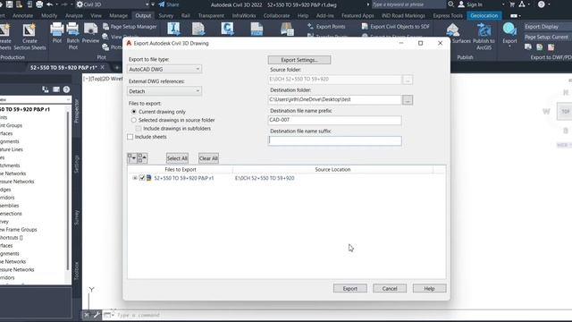 how to export civil 3d to autocad смотреть онлайн
