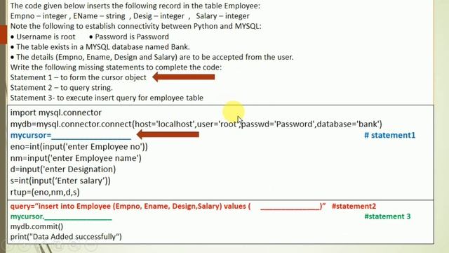 PYTHON CASE STUDY – 1 And CASE STUDY - 2 FOR PYTHON WITH SQL смотреть онлайн