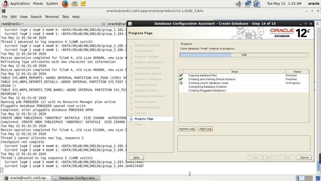 Oracle 12c RAC|Clusterware|RDBMS|Database Installation on Linux on VirtualBox VMs|12c RAC - Part4 смотреть онлайн