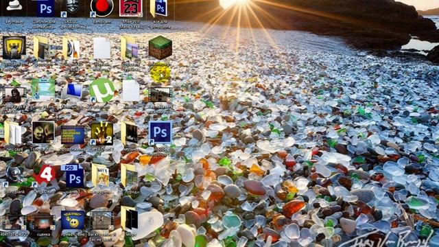 Как изменить размер значков на рабочем столе на Windows 7 смотреть онлайн