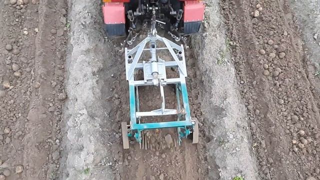 Мтз-132Н.Уборка картошки 2021 Свой участок смотреть онлайн