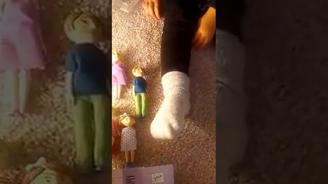UNPACKING DJECO Famille Gaspard & Romy with a BABY! смотреть онлайн