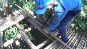 Дом на Дереве своими руками / Часть 3 / Доложили ПОЛ / Домик на Дереве