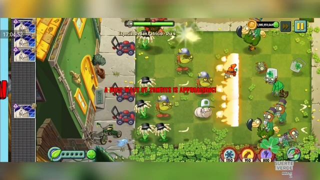 Pvz 2 Especial de San Patricio Dias 03 - 05 Niveles Modificado - Beta смотреть онлайн