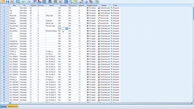 Ввод данных в SPSS. Начало работы.wmv смотреть онлайн