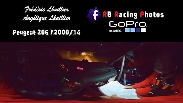 caméra embarquée 360° - Rallye Vosgien 2016, Frédéric Lhuillier - Angélique Lhuillier смотреть онлайн