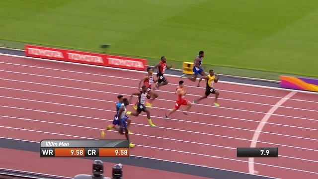 Men's 100m Semi-Finals | World Athletics Championships London 2017 смотреть онлайн