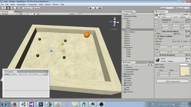 Unity3D SlowMotion all but player смотреть онлайн