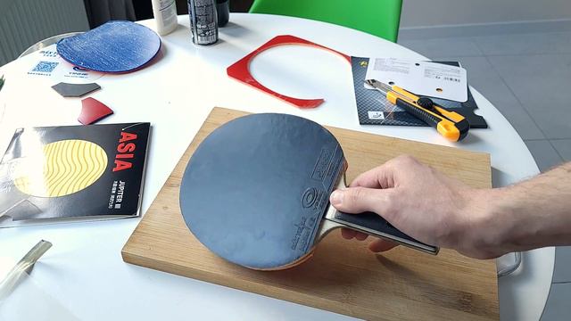 Yinhe Jupiter 3 нюансы накладок 37" и 39", мини-обзор и сравнение с Nittaku H3 Orange, Palio Hadou смотреть онлайн