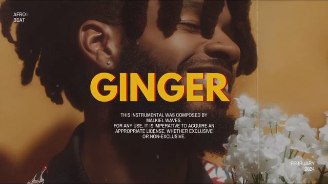 Rema - Ginger Ft. Victony, Wizkid (Afroswing Type Beat 2024) | Afrobeat Type Beat 2024