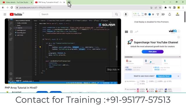 Error Control Operator in PHP | Web Development course смотреть онлайн