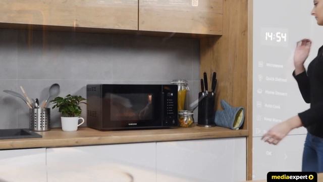 Kuchenka mikrofalowa SAMSUNG MS23T5018AK | Wideoprezentacja смотреть онлайн