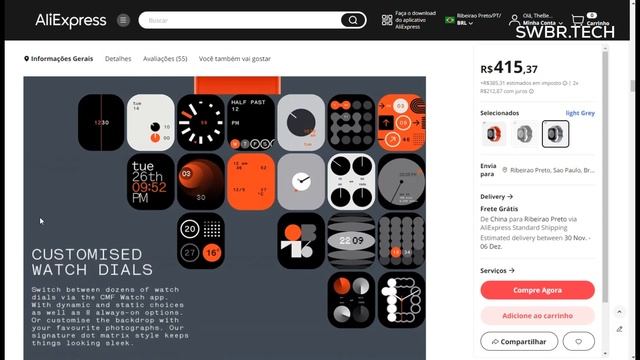 Lançamento CMF WATCH PRO (by Nothing) - AMOLED, GPS e MUITO BEM ACABADO! Mas já vale a pena comprar смотреть онлайн
