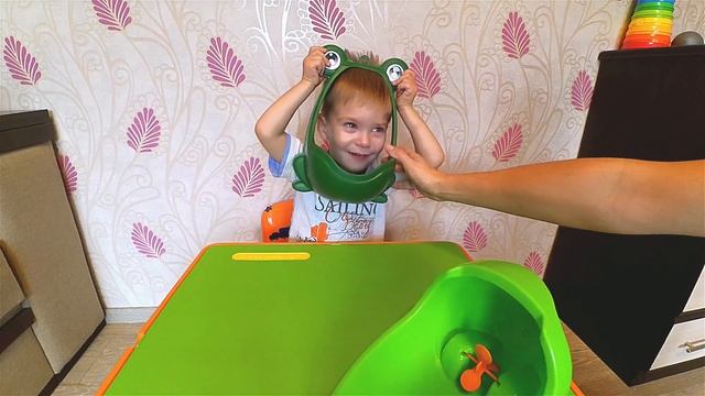 Открываем посылку с детским писсуаром. Все по взрослому. Распаковка посылок. смотреть онлайн