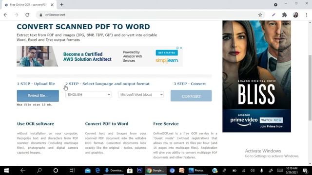 Free Online OCR JPEG to Word || How to convert PDF to Word || Tech With Priya смотреть онлайн