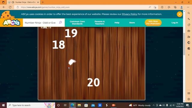 Number Ninja Odd Or Even Game смотреть онлайн