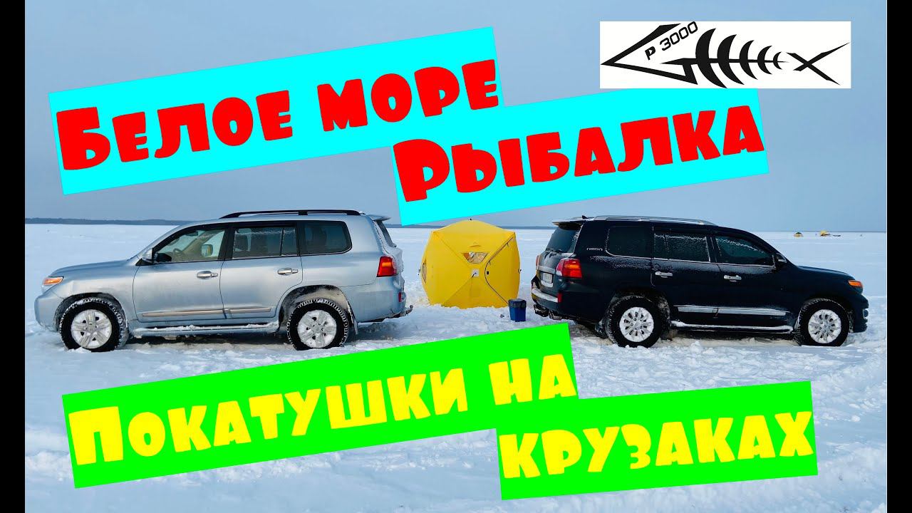Рыбалка на Белом Море с детьми. На Сухое море на автомобилях. #Рыболов_Севера смотреть онлайн