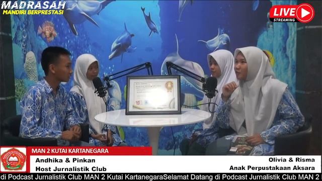 Podcast bersama Anak Perpustakaan Aksara смотреть онлайн