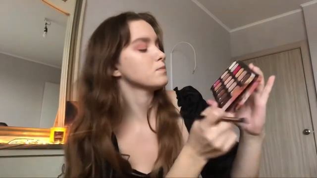 новогодний макияж + обзор кистей с SHEIN ?? смотреть онлайн