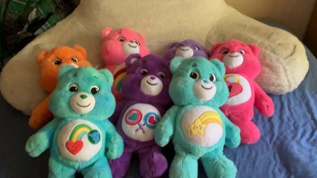 Every Care Bear plush as of September 2022 + Lila(Bluey plush) смотреть онлайн