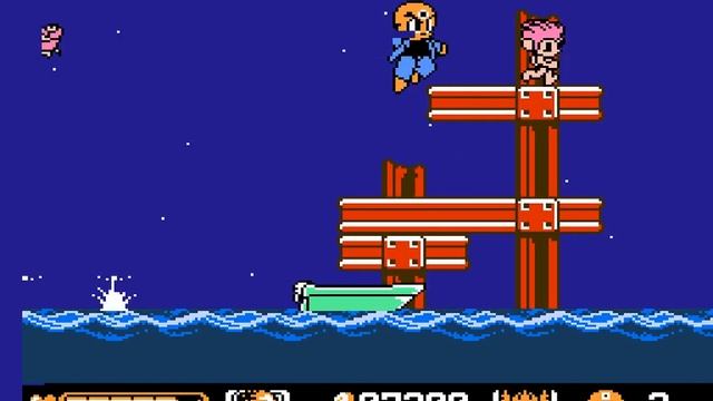 Mitsume ga Tooru - Pacifist, No Death, Normal Difficulty (Famicom, Walkthrough By Sting) смотреть онлайн