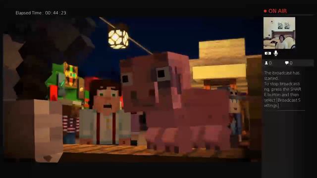 Minecraft Story Mode Episode #1 смотреть онлайн