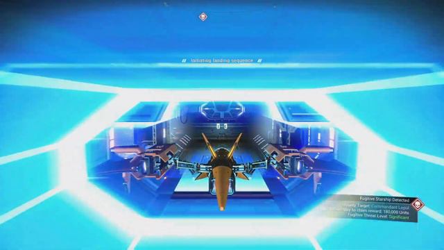 No Man's Sky - Flying Through Space Storm & Landing in my Freighter смотреть онлайн