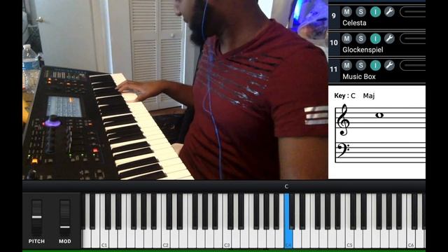 Kompa Keyboard Lesson - Bon Kompa Solo Technique [Learn Kompa] Kompa Piano Tutorial