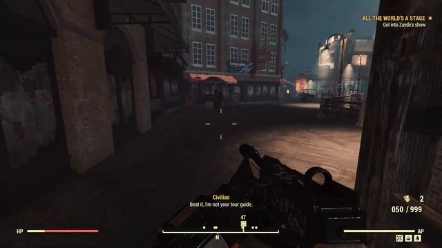 Fallout 76 PTS: New Main Quest "All the World`s a Stage" 2/4 (Atlantic City - Part 2) - Walkthrough смотреть онлайн