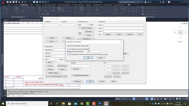 Mạch khởi động Sao - Tam giác | Star - Delta Motor Starter using push button Autocad Electrical 202 смотреть онлайн