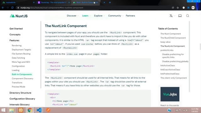 NuxtJS Complete Responsive Website designing in Nuxt JS using Bootstrap 5 | Build NuxtJS Website смотреть онлайн