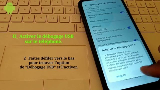 Comment connecter votre téléphone Android à un ordinateur à l'aide d'un câble USB ? смотреть онлайн
