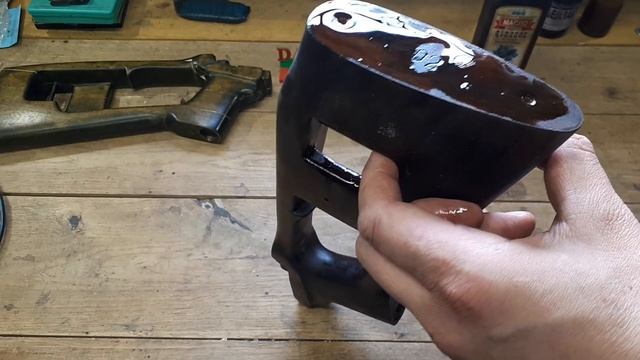 Приклад карабина тигр 01, пропитка. смотреть онлайн