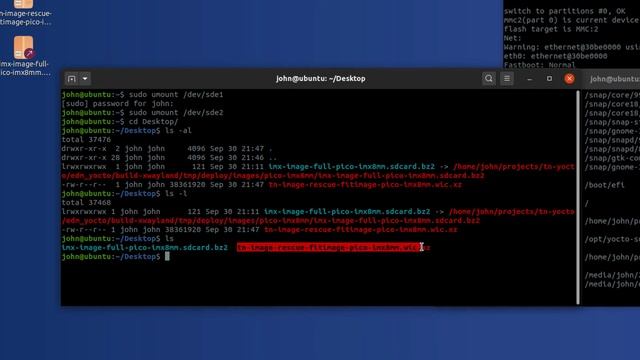 Using U-boot ums to load images on TechNexion hardware смотреть онлайн